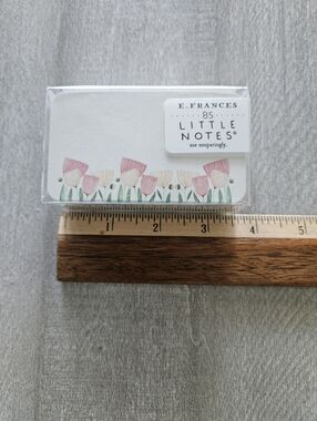 E. Frances Petite Floral Notecards in Pink and Green